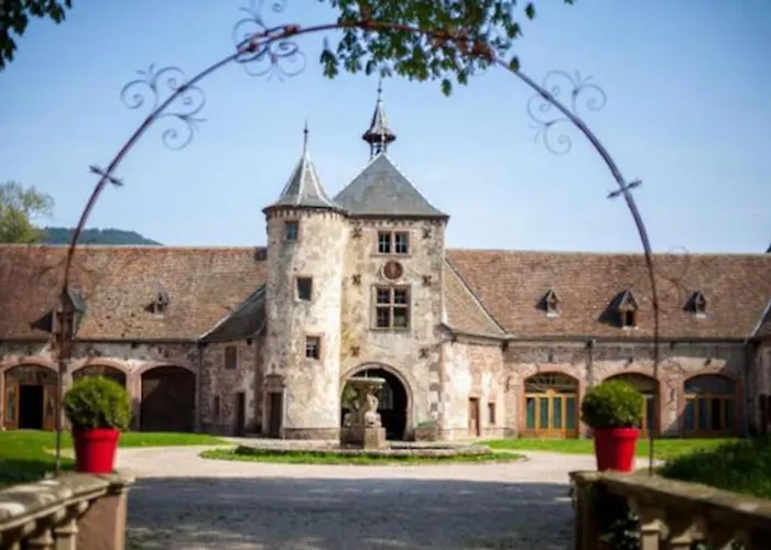 Le Patio Du Chateau De Vakantiehuis Thanvillé